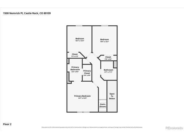 1500 Nemrick Pl, Castle Rock, CO 80109