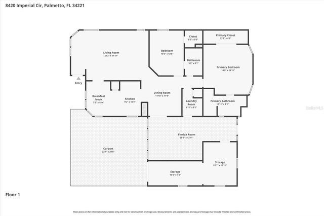 8420 IMPERIAL CIRCLE, Palmetto, FL 34221