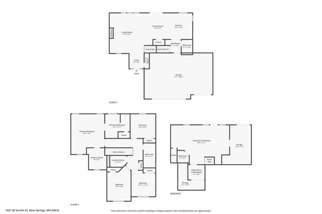 1021 SE Scarlet Court, Blue Springs, MO 64014