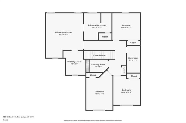 1021 SE Scarlet Court, Blue Springs, MO 64014