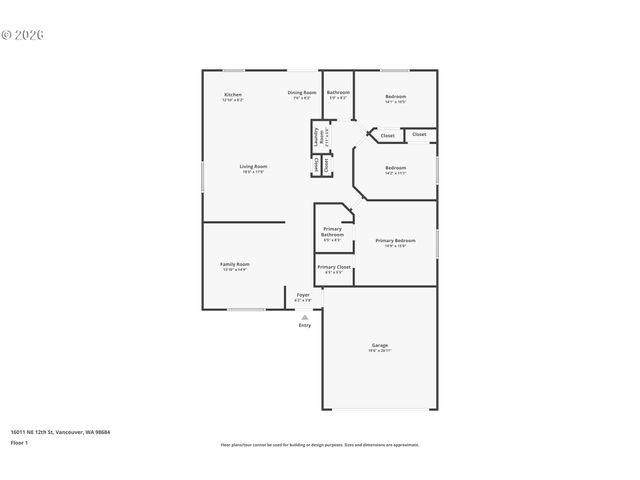 16011 Ne 12th St, Vancouver, WA 98684