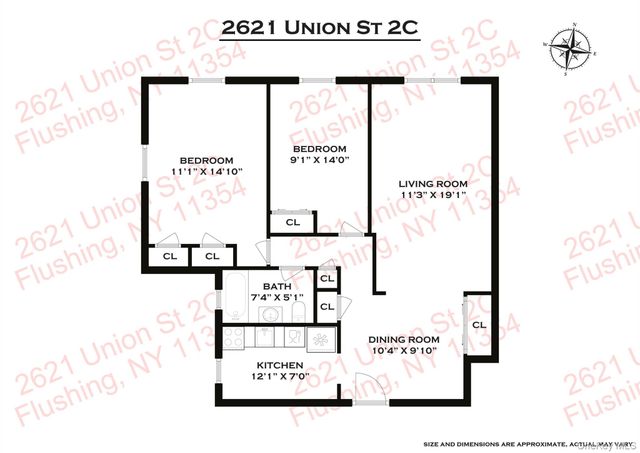 26-21 Union Street 2C, Flushing, NY 11354