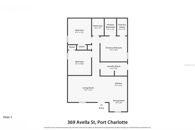 369 AVELLA STREET, Port Charlotte, FL 33954