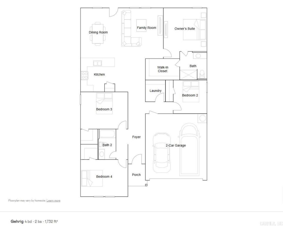 6 E Concord Road, Mayflower, AR 72106