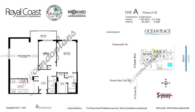 2000 S Ocean Blvd 12A, Lauderdale By The Sea, FL 33062