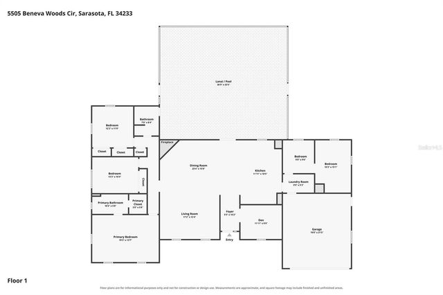 5505 BENEVA WOODS CIRCLE, Sarasota, FL 34233