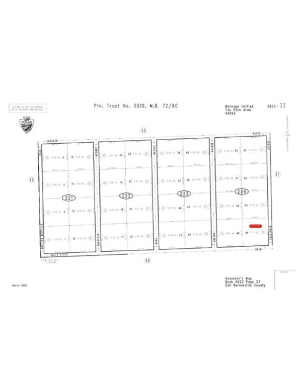 0 Falderman, Twentynine Palms, CA 92277
