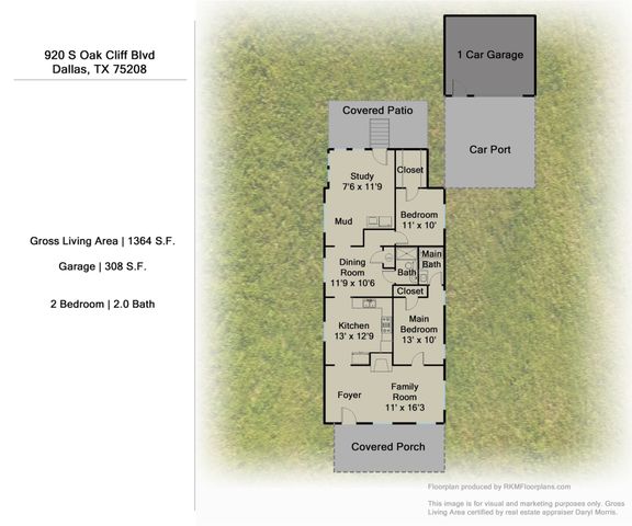 920 S Oak Cliff Boulevard, Dallas, TX 75208