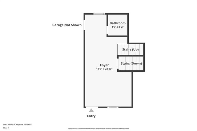 506 S Adams Street, Raymore, MO 64083