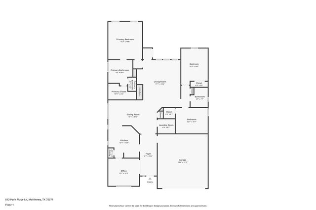 813 Park Place Lane, Mckinney, TX 75071