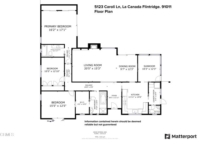 5123 Caroli Lane, La Canada Flintridge, CA 91011