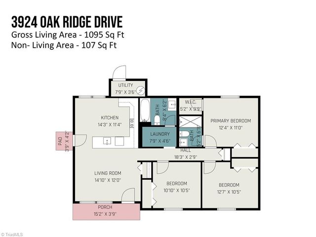 3924 Oak Ridge Drive, Winston-salem, NC 27105