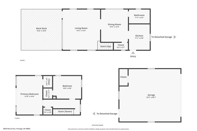 8929 Waruf Avenue, Portage City, MI 49002