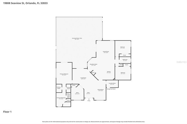19808 SEAVIEW STREET, Orlando, FL 32833