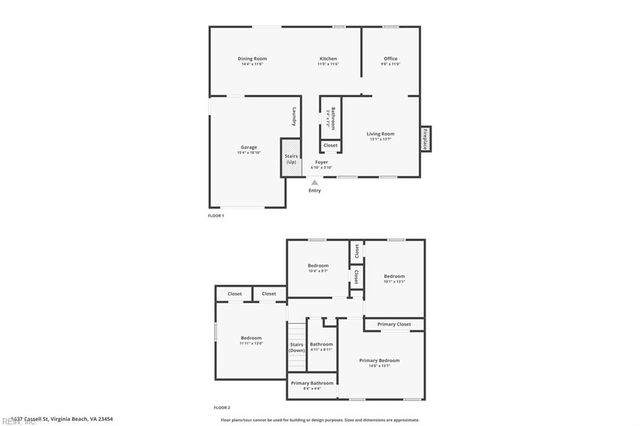 1637 Cassell ST, Virginia Beach, VA 23454