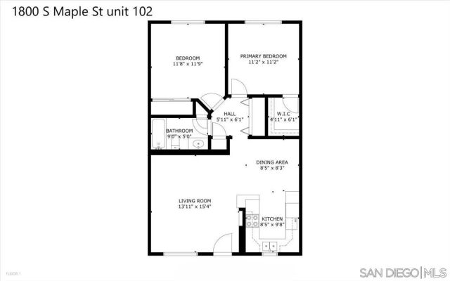 1800 S Maple St 102, Escondido, CA 92025