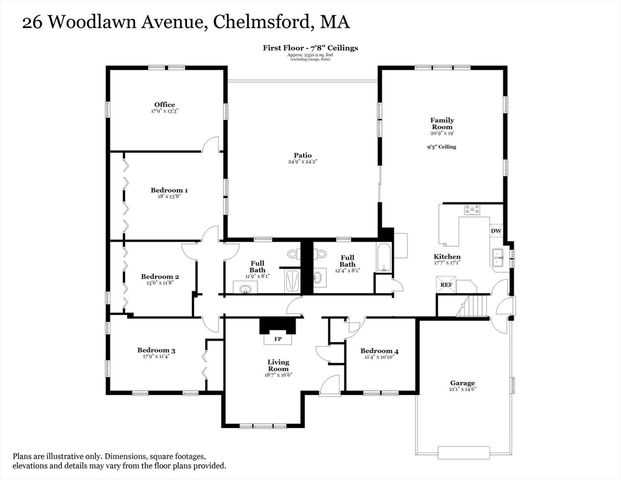 26 Woodlawn Avenue, Chelmsford, MA 01824