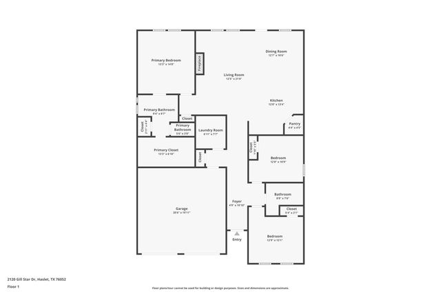 2120 Gill Star Drive, Haslet, TX 76052