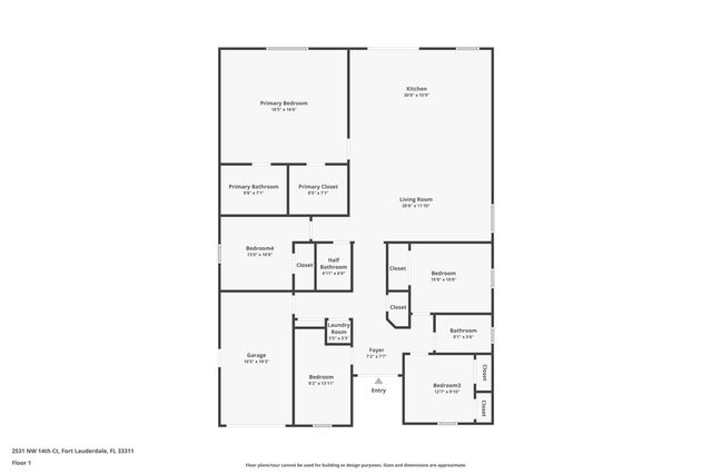 2531 NW 14th Court, Fort Lauderdale, FL 33311