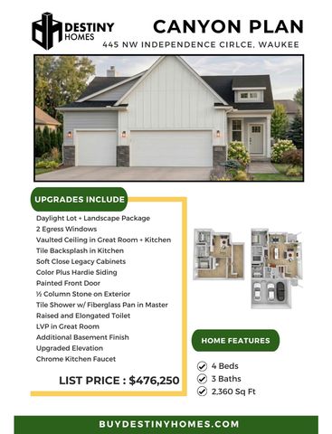 445 NW Independence Circle, Waukee, IA 50263