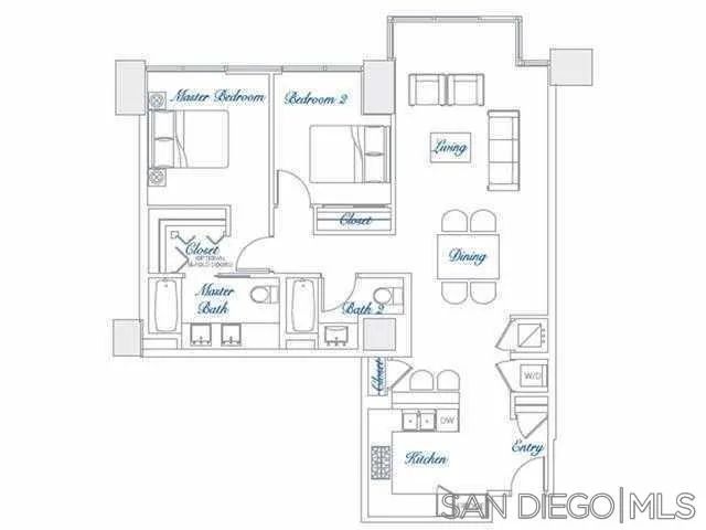 1262 Kettner Blvd 702, San Diego, CA 92101