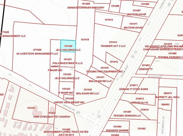 TBD Adobe Lane, Denison, TX 75020