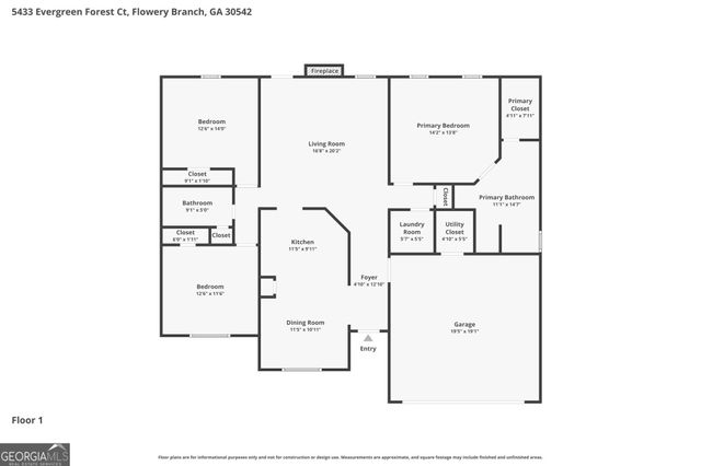 5433 Evergreen Forest Court, Flowery Branch, GA 30542