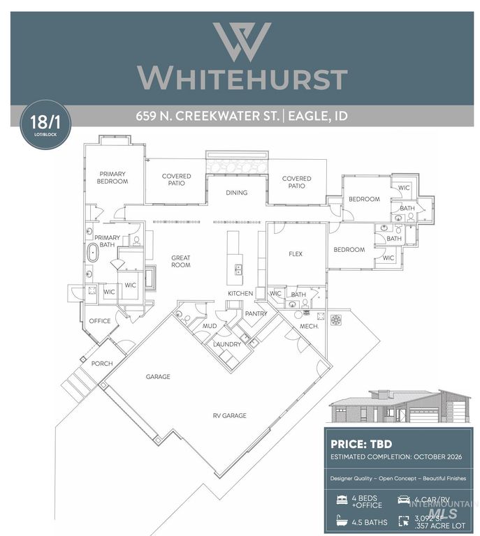 659 N Creekwater Ave, Eagle, ID 83616