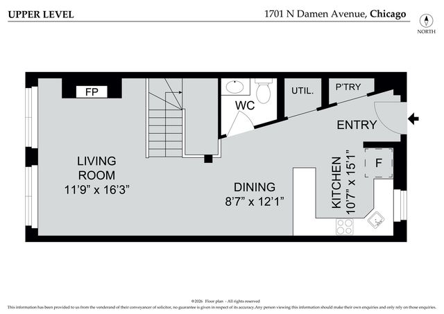1701 N Damen Avenue 105, Chicago, IL 60647