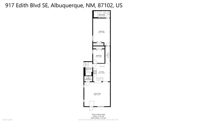 917 Edith Boulevard SE, Albuquerque, NM 87102