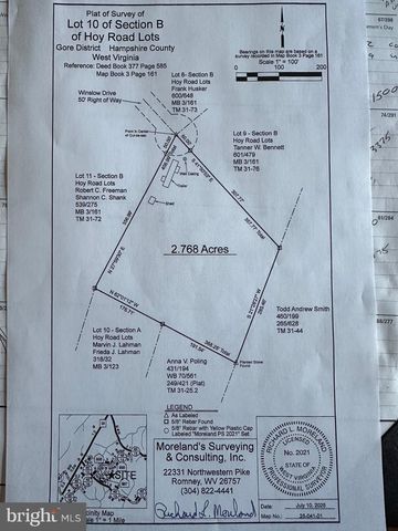 110 WINSLOW DR, Augusta, WV 26704