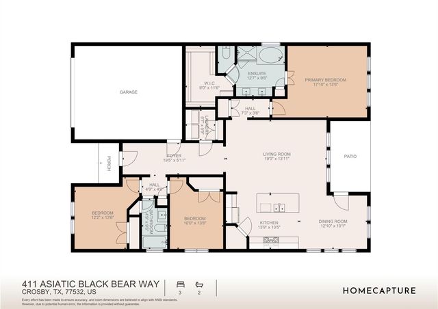 411 Asiatic Black Bear Way, Crosby, TX 77532