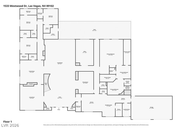 1533 Westwood Drive, Las Vegas, NV 89102