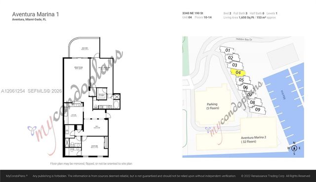 3340 NE 190th Street 1304, Aventura, FL 33180
