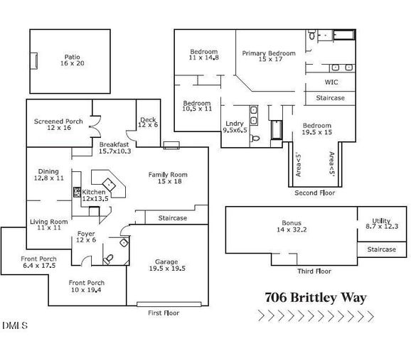 706 Brittley Way, Apex, NC 27502