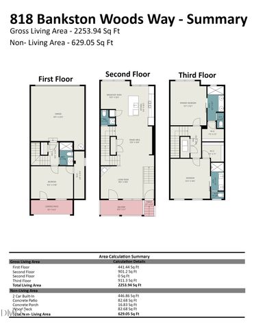 818 Bankston Woods Way, Raleigh, NC 27609