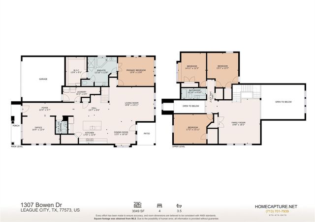 1307 Bowen Drive, League City, TX 77573
