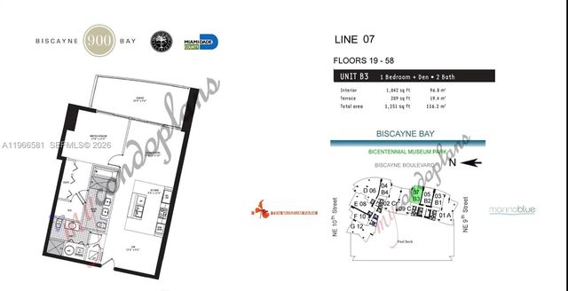 900 Biscayne Blvd 2907, Miami, FL 33132