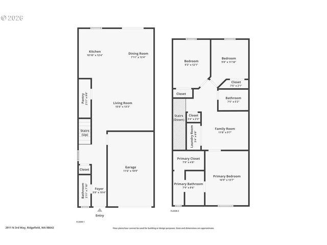 2911 N 3RD Way, Ridgefield, WA 98642