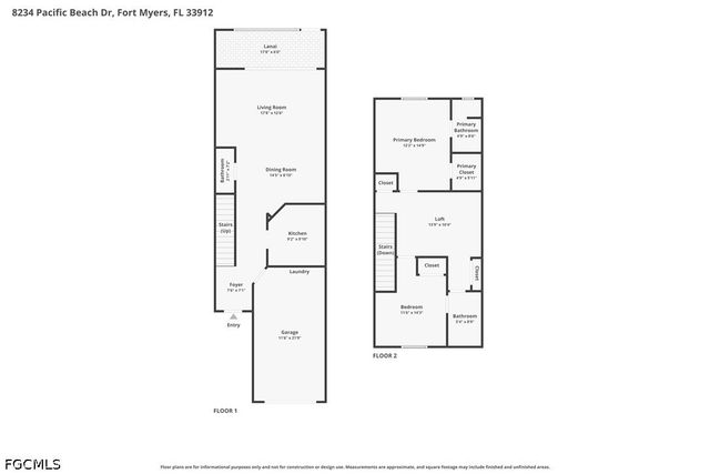 8234 Pacific Beach DR, Fort Myers, FL 33966