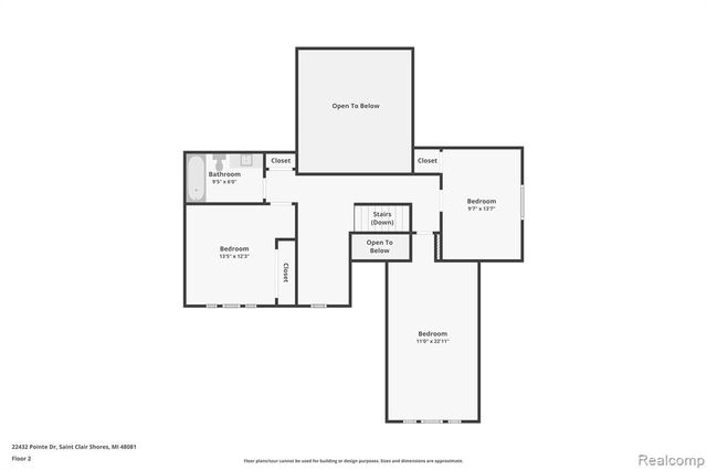 22432 Pointe Drive, Saint Clair Shores, MI 48081