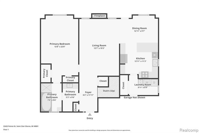 22432 Pointe Drive, Saint Clair Shores, MI 48081