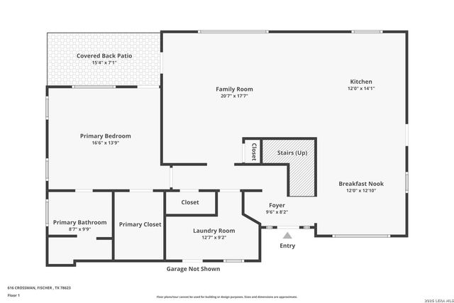 616 Crossman, Fischer, TX 78623