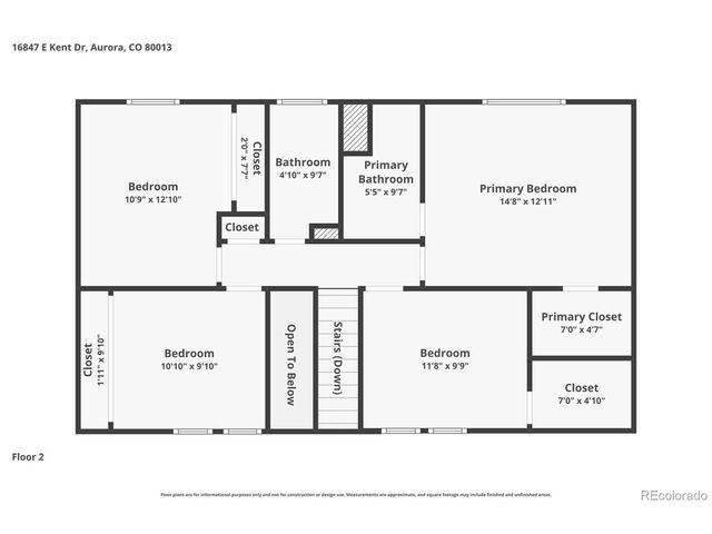 16847 E Kent Dr, Aurora, CO 80013