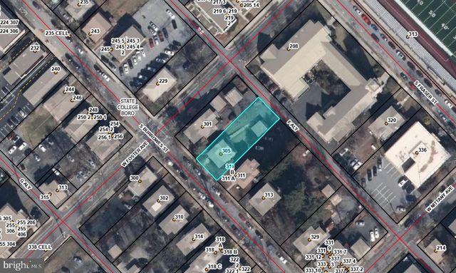 305 S BURROWES ST, State College, PA 16801