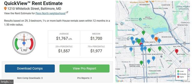 1210 WHITELOCK ST, Baltimore, MD 21217