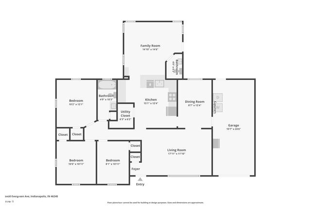 8450 Evergreen Avenue, Indianapolis, IN 46240