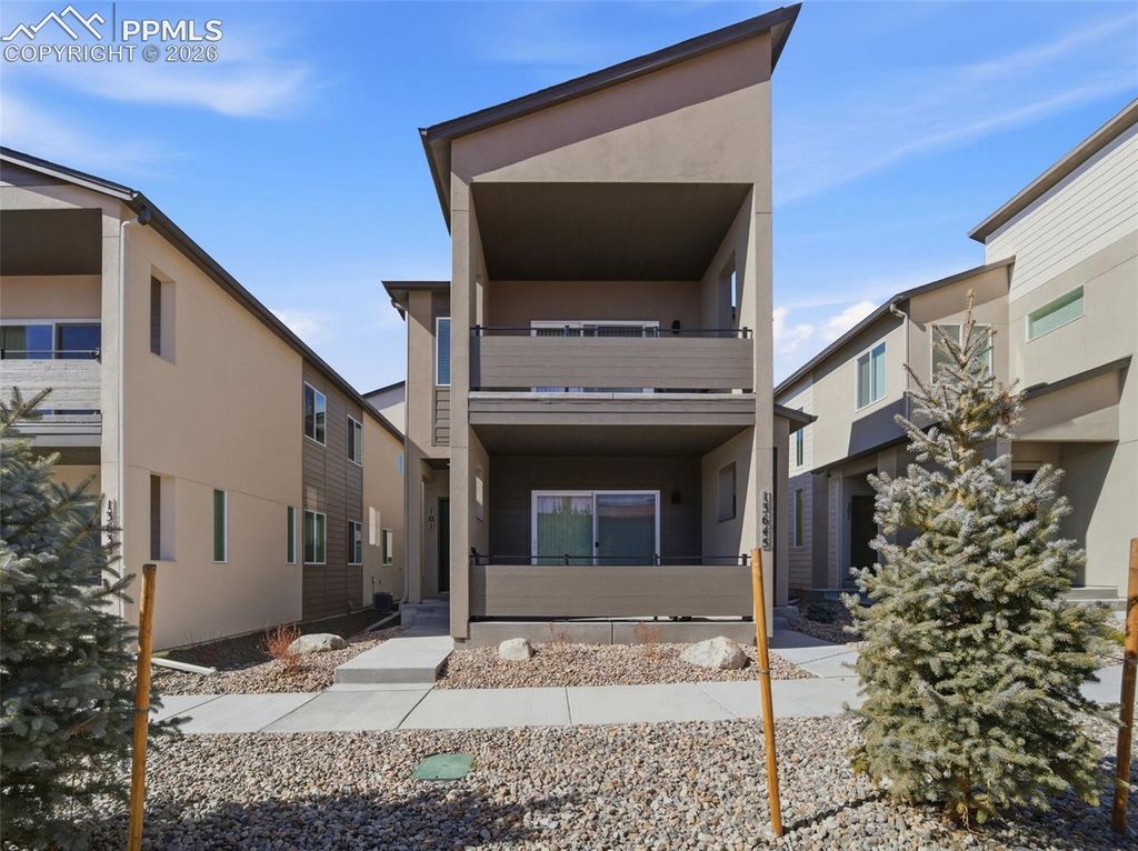 13645 Flurry Heights, Colorado Springs, CO 80921 — exterior