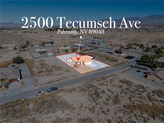 2500 Tecumseh Avenue, Pahrump, NV 89048