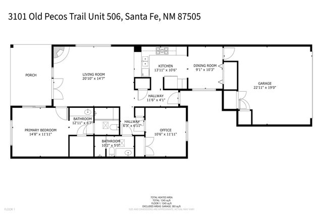 3101 Old Pecos Trail 506, Santa Fe, NM 87505